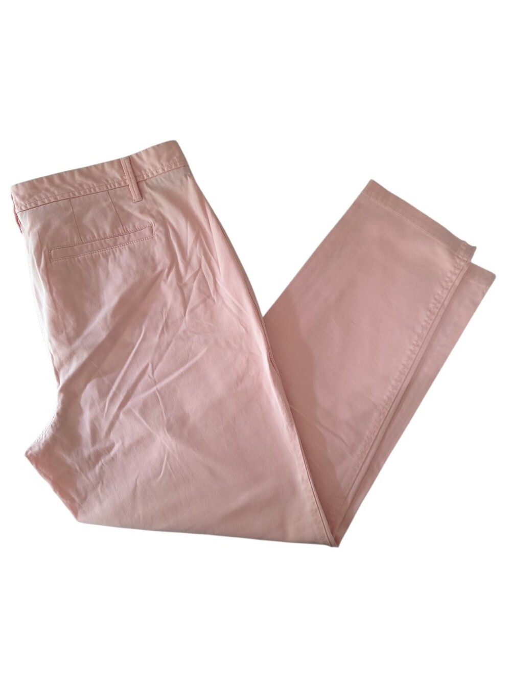 Talbots Light Pink Girlfriend Chino Trousers Size 14P